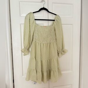 Gingham Dress